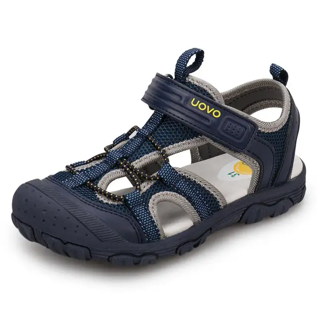 2020 Uovo New Boy Sandals Baby Little Boy Beach Sandals For Children Big  Kid Summer Shoes Size 2 3 4 5 6 7 8 9 10 11 12 Years - Sandals - AliExpress