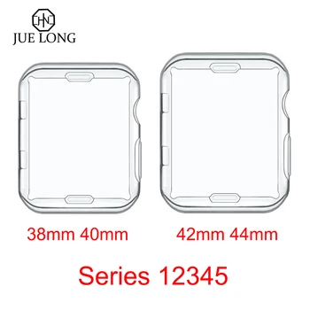 

ProBefit Protector Case For Apple Watch 5 4 3 2 1 40MM 44MM 360 Clear TPU Cover Full Case For Iwatch 5/4/3/2/1 38MM 42MM