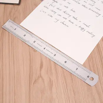 

6 Inch Ruler Stainless Steel Precision Straight Edge Rulers 20cm 20cm Small Ruler