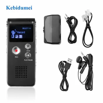 

kebidumei 8GB Digital Audio Voice Recorder Mini Dictaphone +MP3 Player +USB Flash Digital Audio Voice Recording Pen MP3 Player