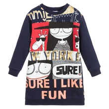 Новинка года; зимнее платье для маленьких девочек; фирменный дизайн; Детские платья для девочек; повседневная детская праздничная одежда; платье принцессы; vestidos