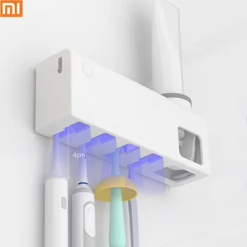 

Intelligent Human Induction Disinfection Toothbrush Holder UVC UV Sterilization High Performance Rechargeable Battery-powered