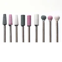 7pc/set Milling Cutter Nail Drill Bits Corundum Rotary Manicure Machine for Manicure Nails Accessories Tools 2