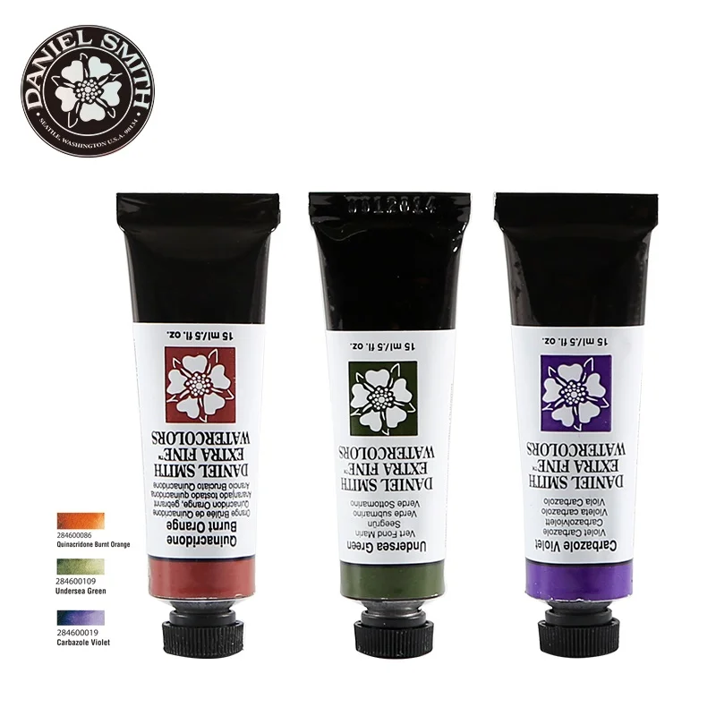 American Daniel Smith mineral watercolor paint base color Christmas color 15ml painting art supplies