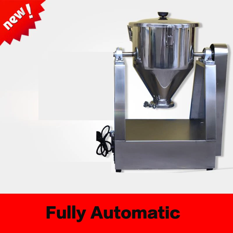 

Stainless Steel Small Mixer Laboratory Mixer Food Powder Mixer Dry Powder Mixer AutomaticMultifunctional Mixer