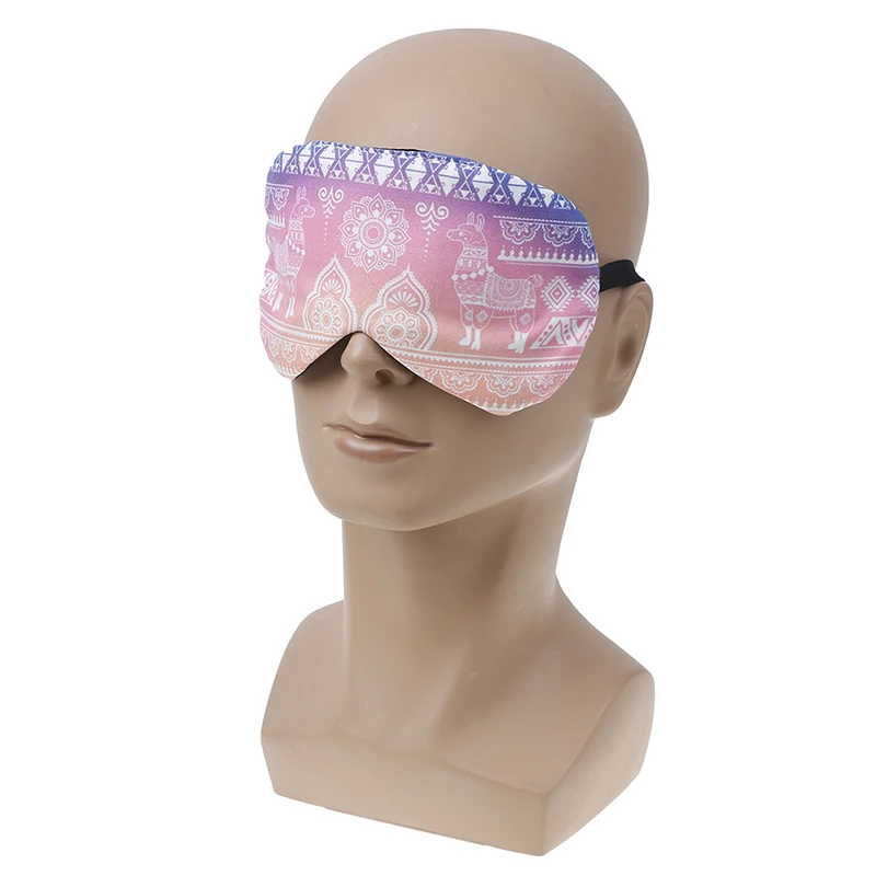 1 шт., мягкая маска для сна, мультяшная, 3D, креативная, для путешествий, для сна, для отдыха, повязка на глаза, инструмент для ухода за глазами, много стилей - Цвет: as pic