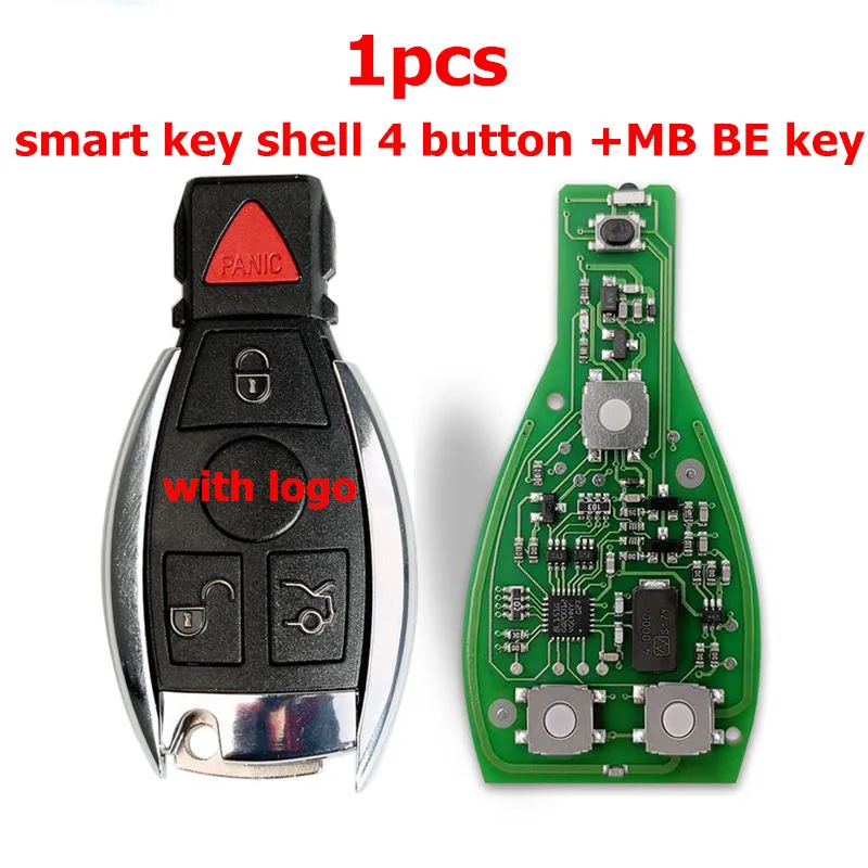 Новейший CGDI MB ключ для Mercedes для Benz CG BE Key 315/433 МГц Поддержка всех FBS3 смарт-дистанционный ключ - Цвет: 4 ADD BE 1PCS