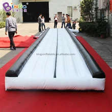 Изысканный 12X2 м надувной воздушный качающийся трек/Фитнес Спортивные коврики Надувные для игр на открытом воздухе