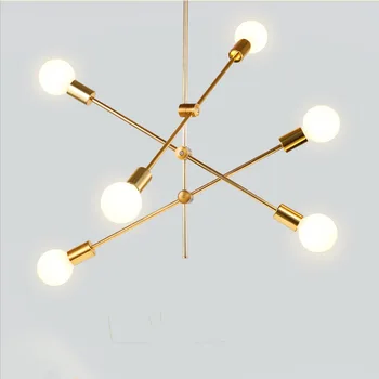 

Modern Hanging Lamp Light Led Dinning Bed Room Bedroom Foyer Round Glass Ball Black Gold Nordic Simple Modern Pendant Light Lamp