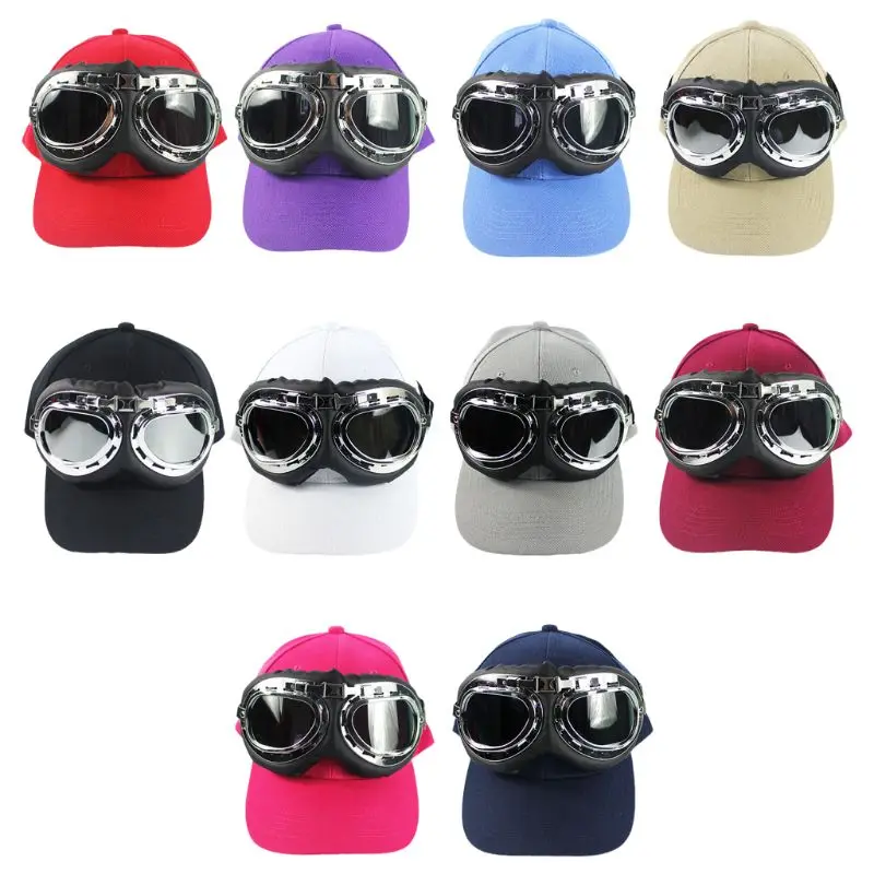 Очки пилота декоративная бейсболка Мужская Женская модная трендовая дикая шляпа