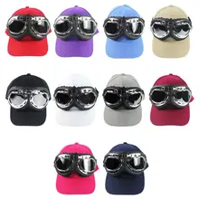 Очки пилота декоративная бейсболка Мужская Женская модная трендовая дикая шляпа