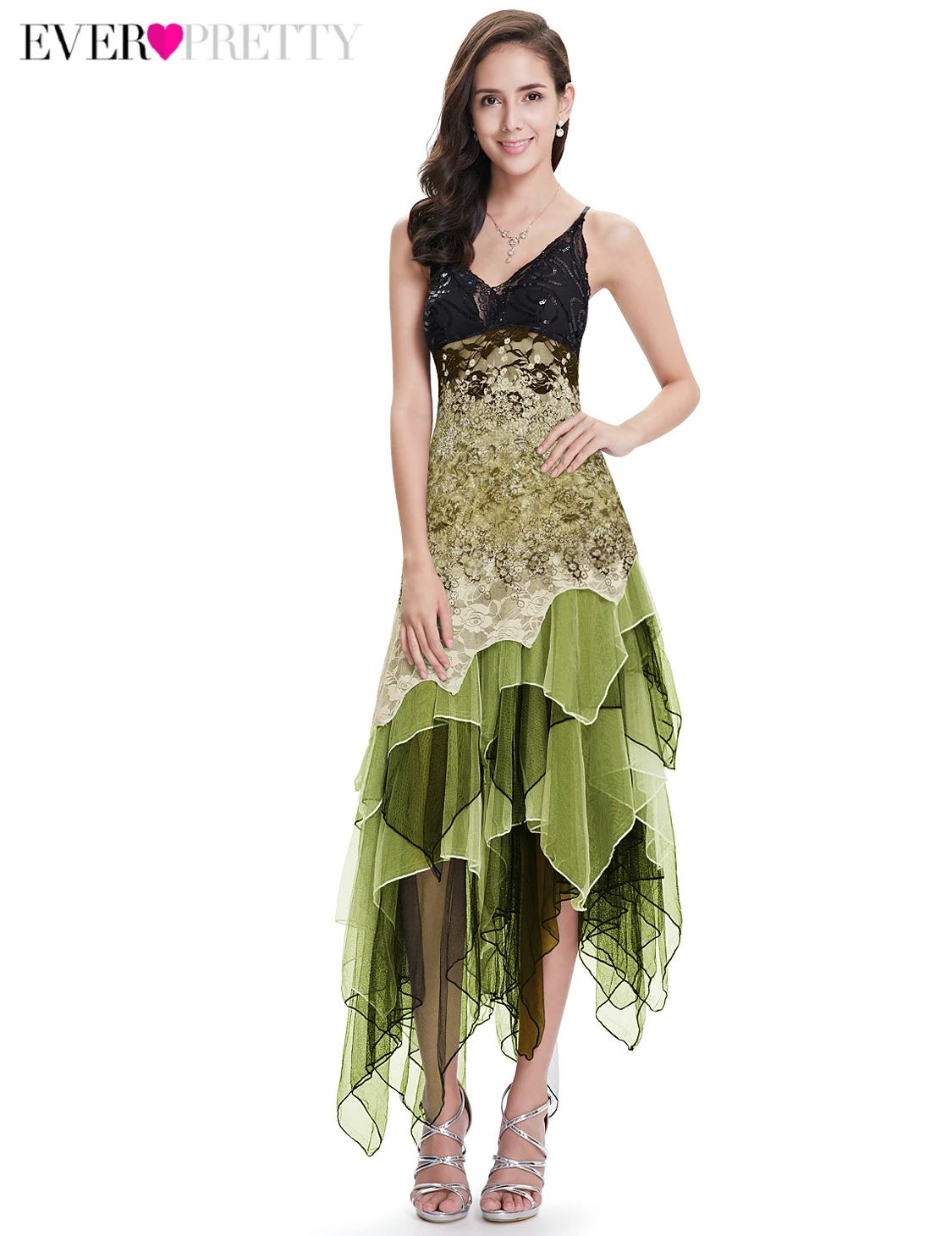 Billige Elegante Cocktail Kleider Immer Ziemlich EP6212B Sexy V ausschnitt Schwarz und Weiß Spitze Lange Hochzeit Plus Größe Party Kleid vestido coctel