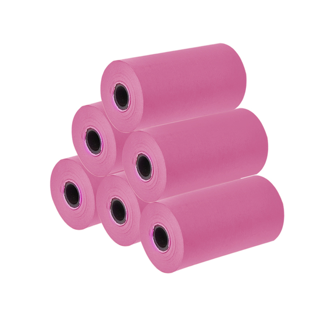 Rolls 57*30mm Thermal Paper Colorful Children Camera Instant Print Kids Camera Printing Paper Replacement Accessories Parts