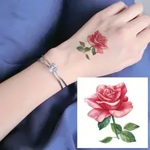 Fake Tatoo Sticker Delicate Party Supplies Remove Easily for Cosplay Flora Tatoo Sticker Tattoos Sticker