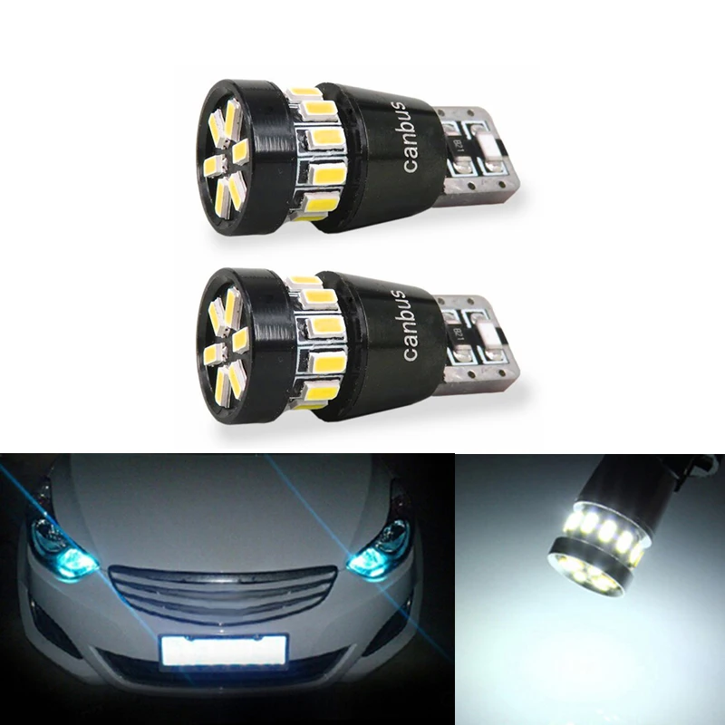 

2x Canbus T10 W5W 168 194 LED Clearance Parking Lights For Hyundai solaris accent i30 ix35 i20 elantra santa fe tucson getz