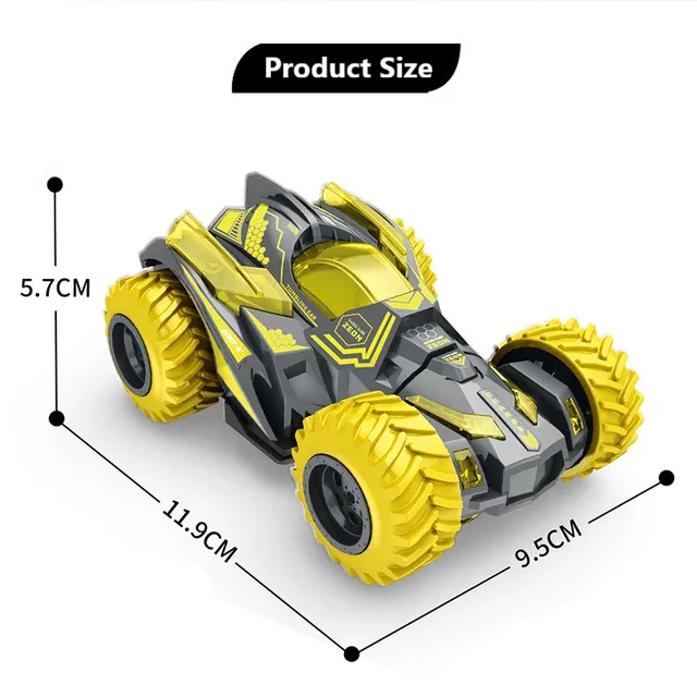 ABS Double-sided Four-wheel Drive Inertial Toy Car Stunt Collision Rotate Twisting Off-road Vehicle Kids Toys Model Car For Boys 6