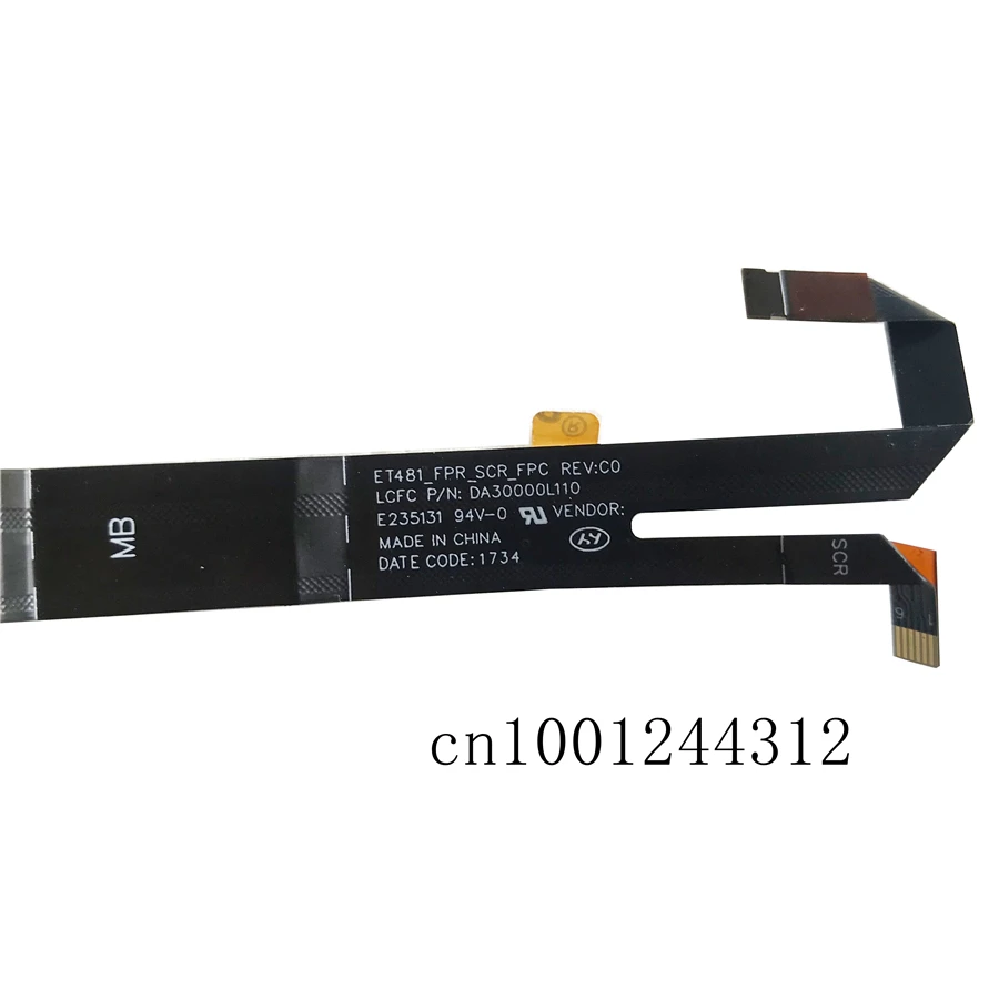 Кабель для чтения смарт-карт lenovo Thinkpad T480S 04x5393 04X5475 00HW553, сканер отпечатков пальцев 01LX987 01LX988