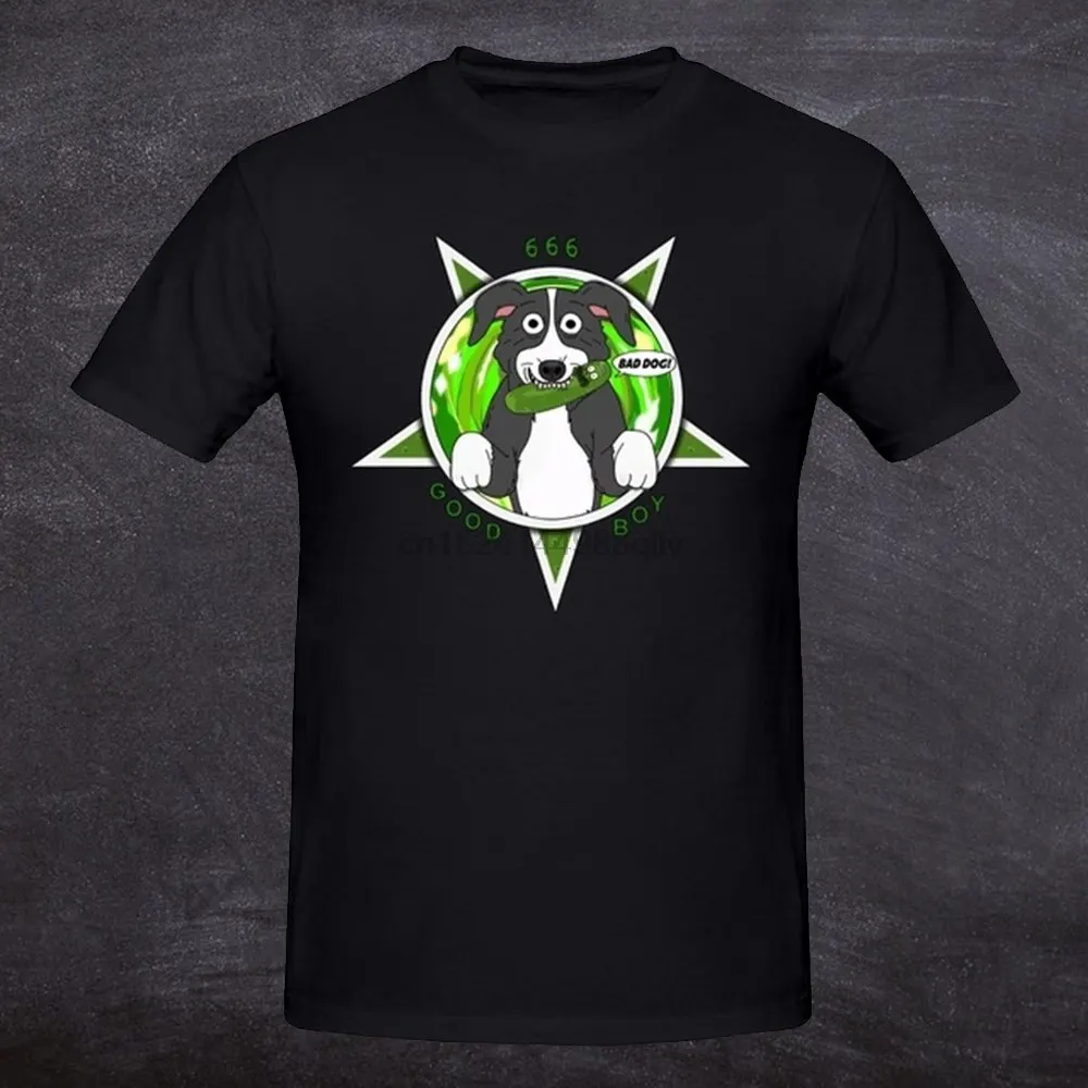 Pickle Rick and Mr мультяшная забавная Стильная мужская футболка с коротким рукавом и