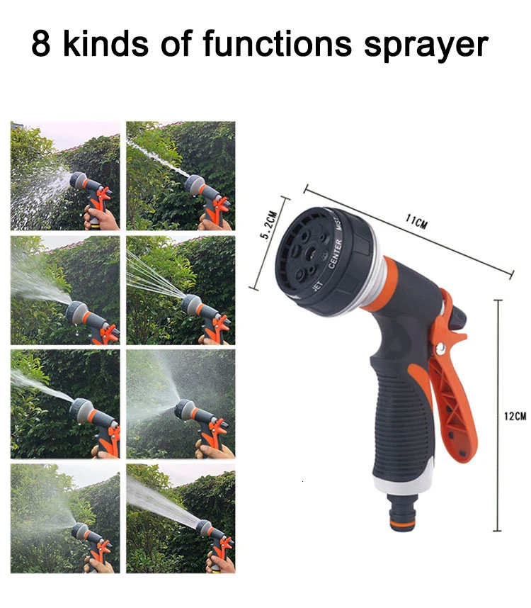 Garden Expandable Hose Flexible Magic Garden Water Hose Watering Car Washing Pipe Plastic With Spray Gun garden hose expandable magic hose expandable water hose water hose plastic hose expandable hose