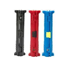 Mini pince à sertir Portable, 1 pièce, dénudeur de fil, dissolvant, outil de sertissage, coupe câble, poche de ligne de coupe