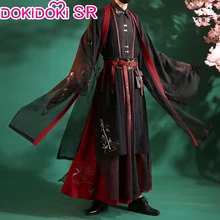 Предпродажа DokiDoki Mo Dao Zu Shi Косплей Wei Wu Xian косплей костюм для мужчин Wei Wuxian Mo Dao Zu Shi Косплей