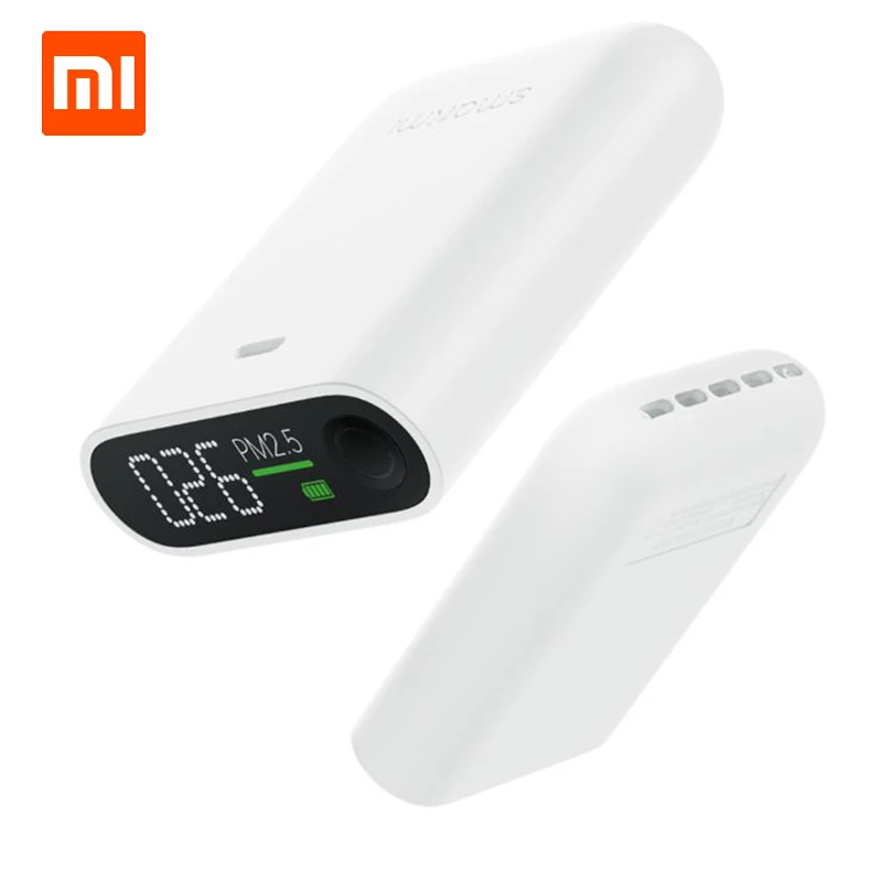 Online Xiaomi Smart mi PM2.5 Detector de aire portátil PM 2,5 mi ni sensible mi jia Monitor de calidad del aire para la oficina en casa Hotel mi pantalla LED