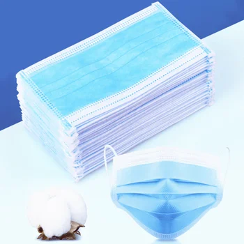 

Disposable Anti-Pollution Anti Dust 3 Laye Mask Dust Protection Masks High-quality Alcohol Disinfection Seal Adult Filter Masks