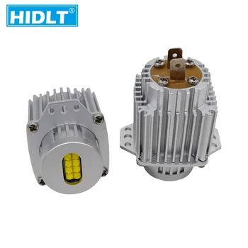 

HIDLT 2PCS 80W White LED Angel Eyes Error Free Canbus LED Marker Kit For Car Headlight Bulbs E90 E91 3 Series 320 325i 328i 335i