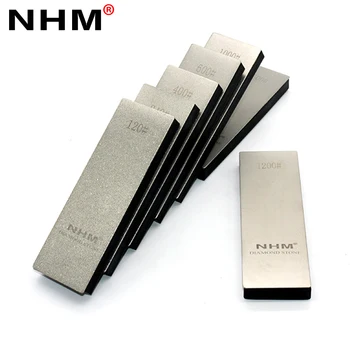 

NHM Diamond Kitchen Knife Sharpener Single-side Non-slip Professional Sharpening Stone Fine and Coarse Grinding For Knife Glass