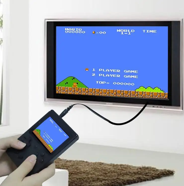 Hobbylan Ретро FC мини ручная игровая машина 3 дюйма 168 игры двойной человек версия с ручкой ручное игровое устройство d29