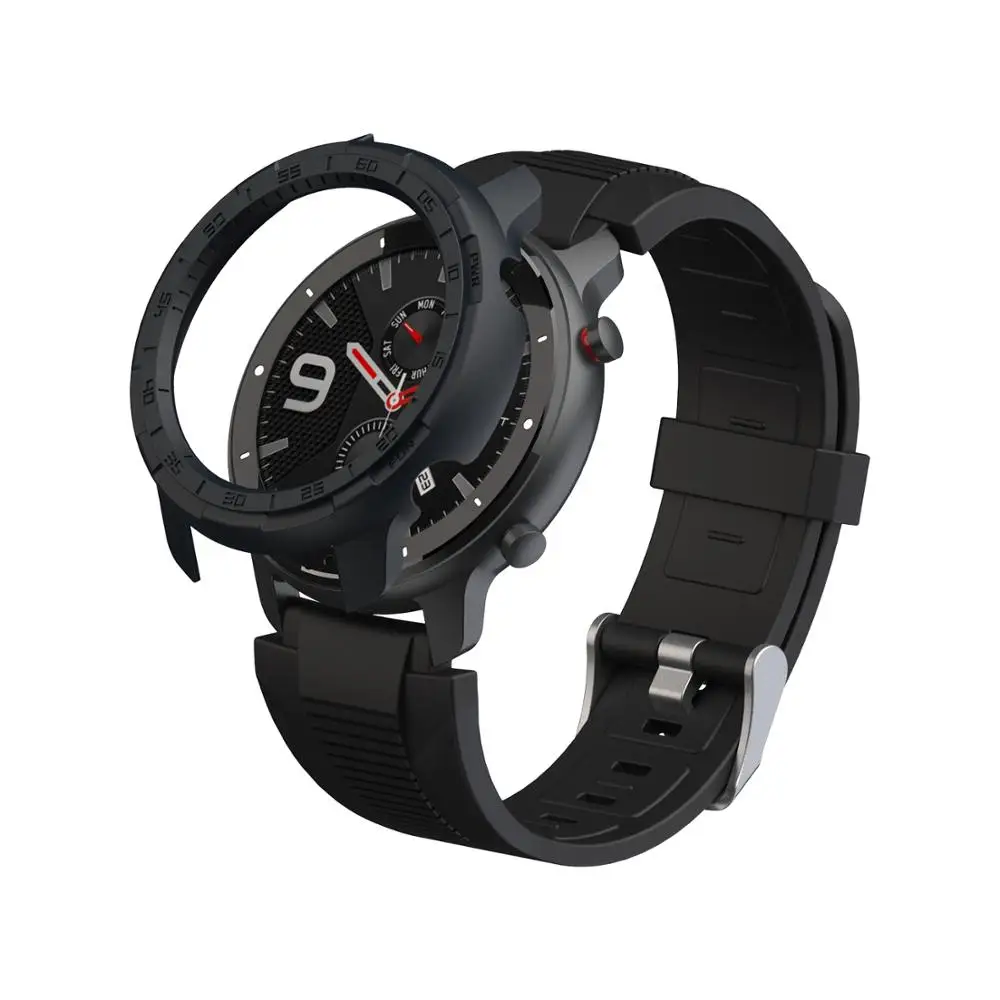 SIKAI Смарт аксессуары чехол для Xiaomi Huami AMAZFIT GTR 47 мм Замена PC часы чехол оболочка Рамка протектор