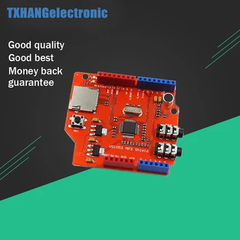 

For arduino uno VS1053 VS1053B Stereo Audio MP3 Player Shield Record Decode Development Board Module With TF