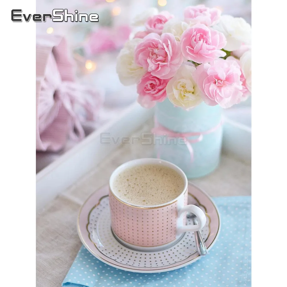 Алмазная 5D Вышивка EverShine украшение для стен полная алмазная живопись