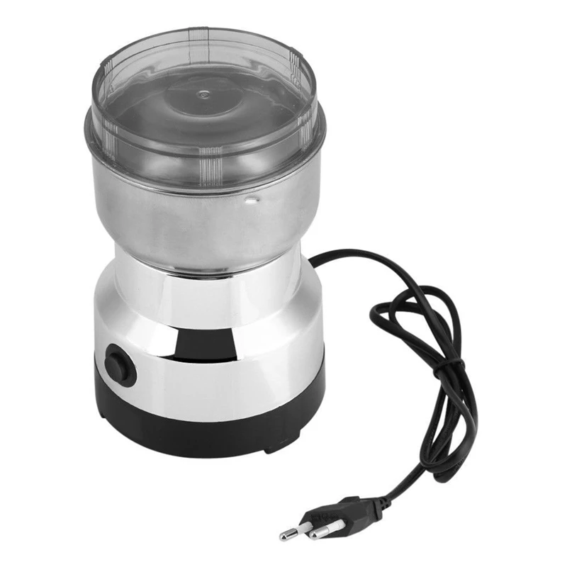 

Coffee Mill 220V Stainless Steel Mill Grind Beans Nuts Seasonings EU Plug