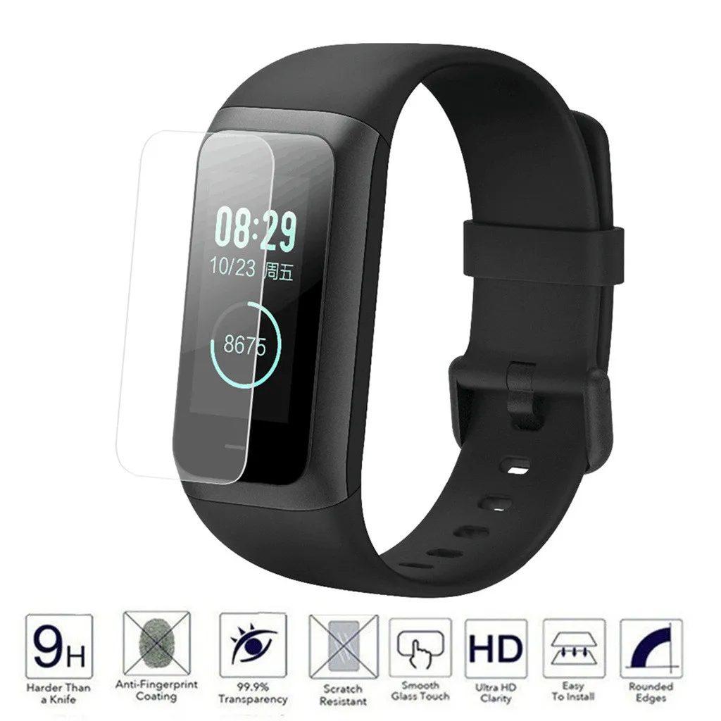 2 шт. взрывозащищенный мягкий защитный экран из ТПУ Для Xiaomi Huami Amazfit Cor аксессуары