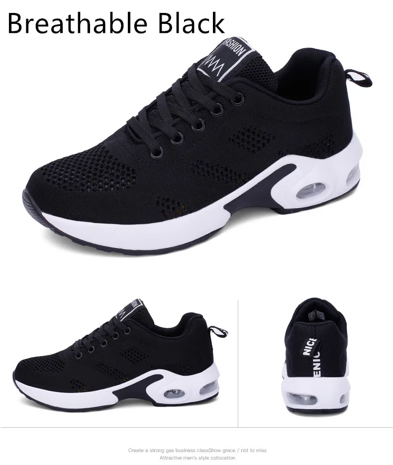 Summer Women Lightweight Sneakers Running Shoes Sports Shoes Breathable Running Gym Shoes Air Cushion Jogging Sneaker (15)