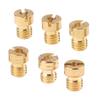 

6x Slow Air Jet Carburetor Injector Nozzle Main Jet 105 108 110 112 115 118