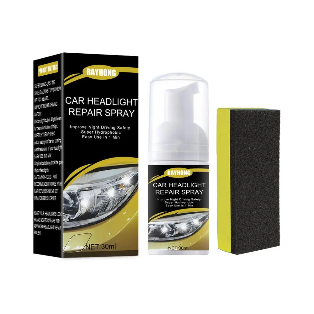 Headlight Cleaner Anti oxidation Car Headlight Scratch Remover Vehicle
