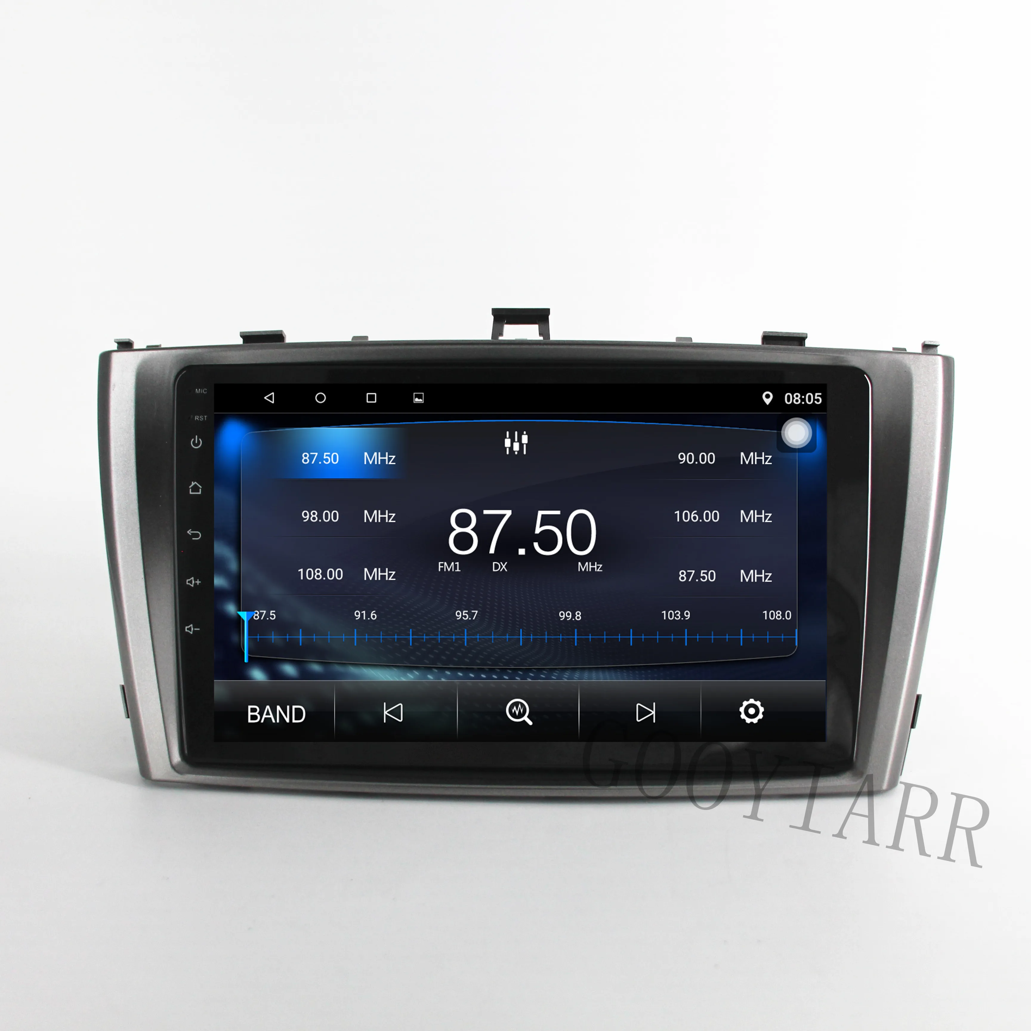 Автомагнитола 1din quade core 2 Гб + 32 ГБ Android 2009 GPS навигация мультимедийный плеер для toyota