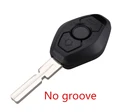 Haneex Cubierta de llave remota para llave de diamante BMW Serie E E38 E39  E46 Z3/Z4 E83 E53 Diamond Remote Key (blanco brillante)