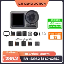 DJI Osmo Экшн-камера с двойным экраны для спортивной камеры RockSteady стабилизации Водонепроницаемый 8xSlow движения Оригинальный бренд новый в наличии DJI Osmo Экшн-камера с двойным экраны для спортивной камеры RockSteady стабилизации Водонепроницаемый 8xSlow движения Оригинальный бренд новый в наличии
