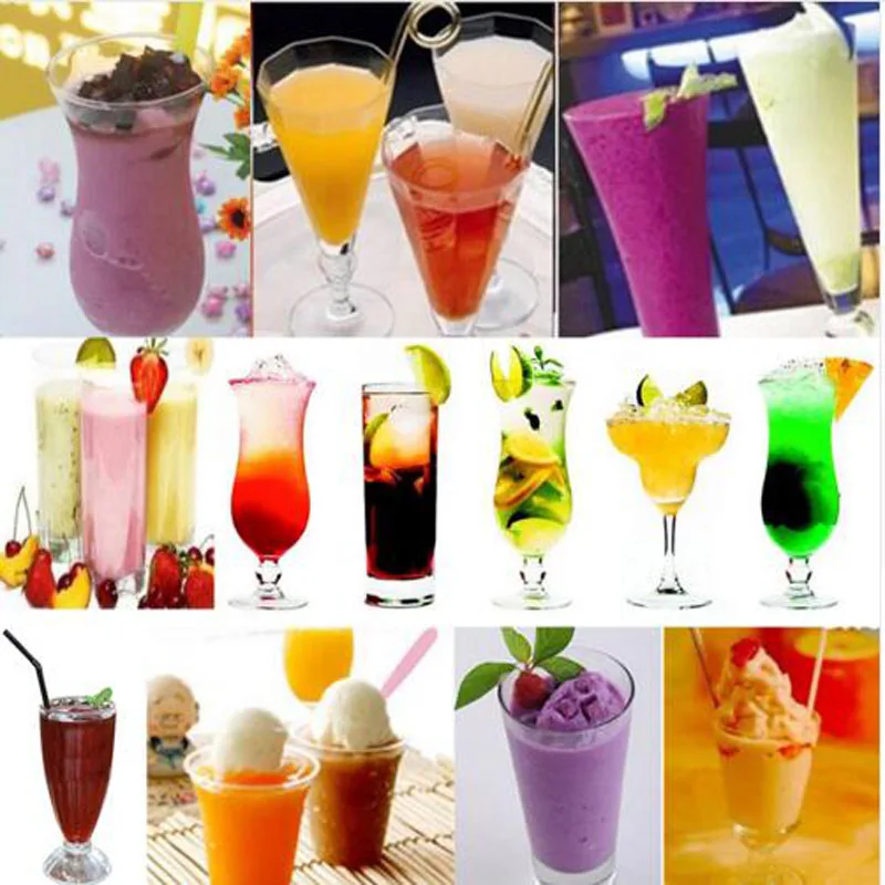 Description Picture 2 of itemFrozen Drink Beverage Machine Commercial Slush Granita Machine Two flavors slush machine