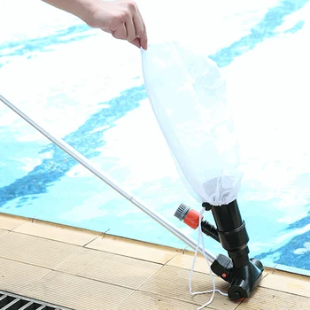 

Portable Swimming Pool Spa Pond Fountain Vacuum Brush Cleaner Cleaning Tool Rear Railing Stairs Support Tools.