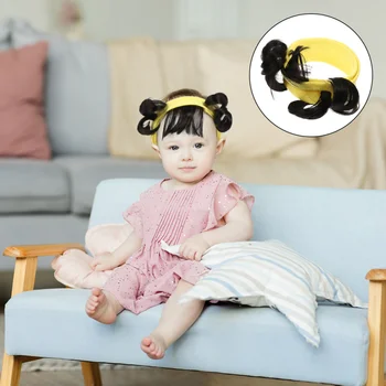 

1pc Stylish Exquisite Fashion Hair Decoration Fake Hair Headwear Head Wrap