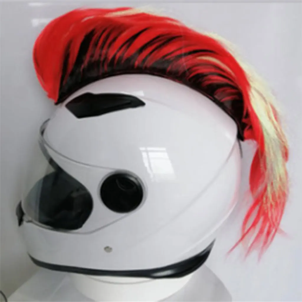 Motorcycle Helmet Adhesive Mohawk Cool Helmet Decoration and Accessaries