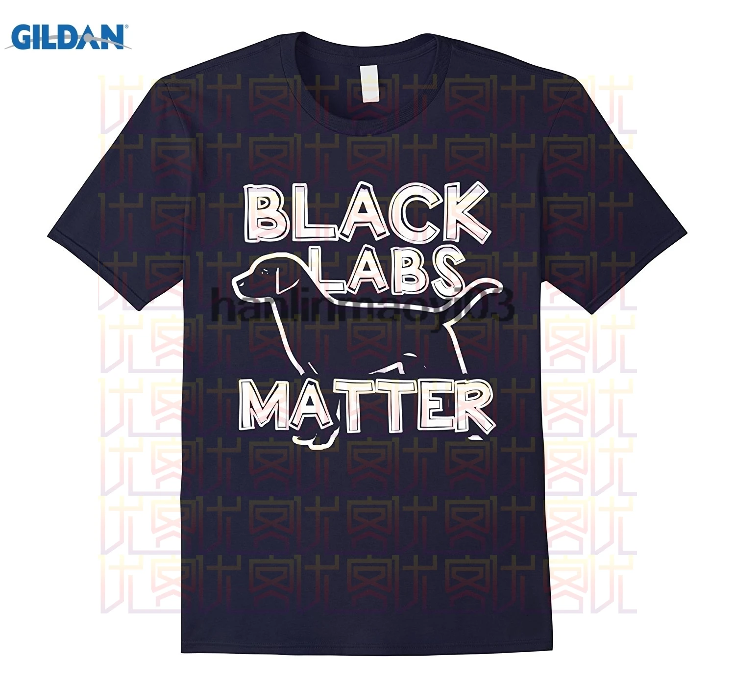 Black Labs Dog Matter Funny Labrador Retriever Pets T-Shirt |