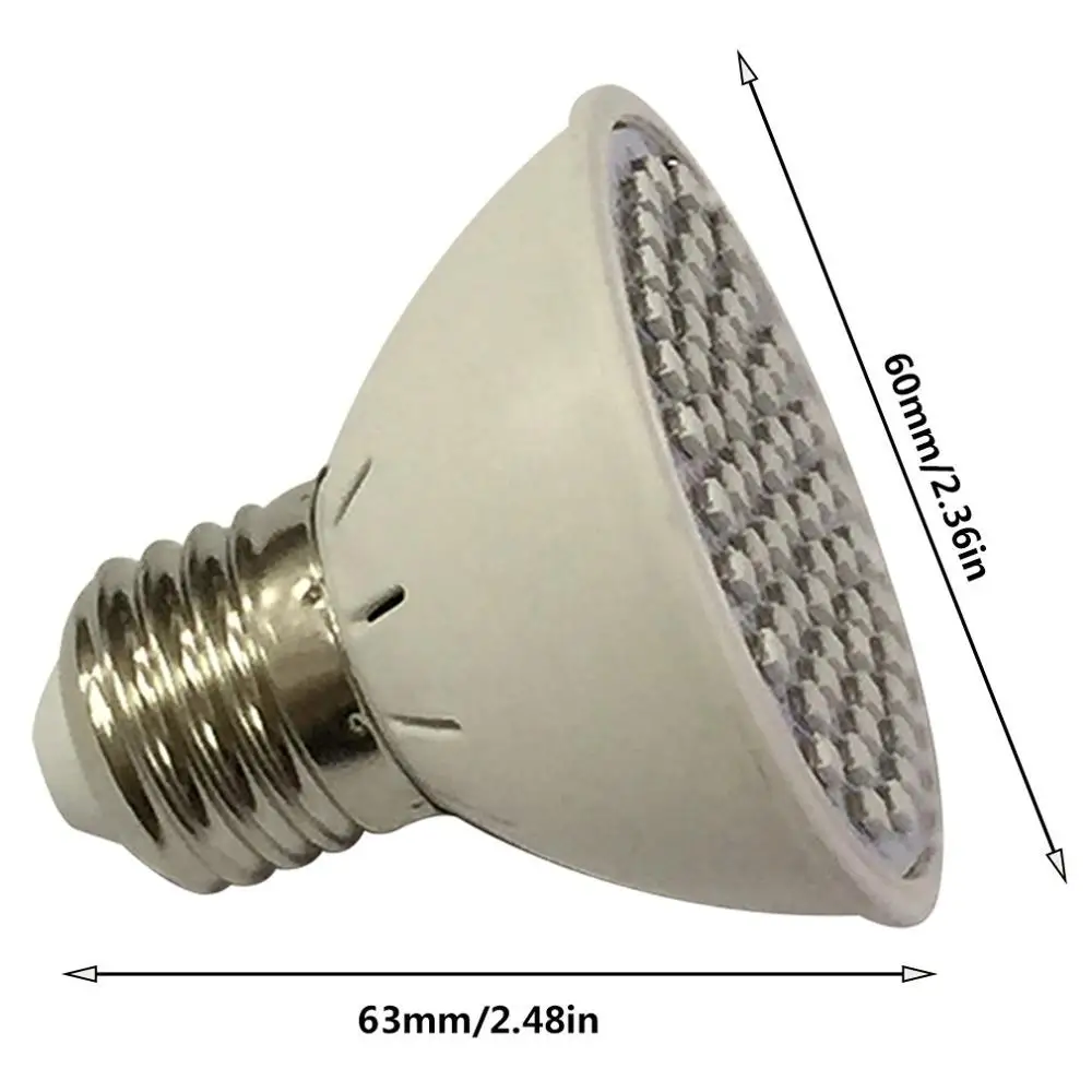Растительный свет 60Led40 красный + 20 синий 4 Вт горшечные саженцы Крытый зеленый