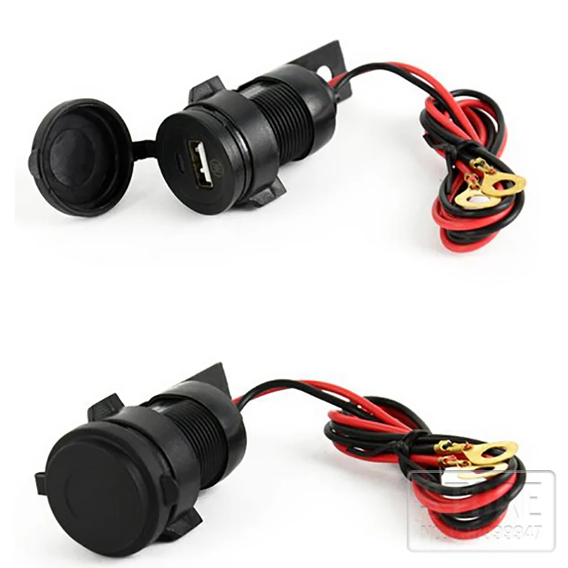 12V Waterproof motorcycle motorcross handlebar charger mobilephone