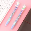 2Pcs/lot 6 Colors Cute Unicorn Cartoon Ballpoint Pen School Office Supply Gift Stationery Papelaria Escolar ► Photo 1/5