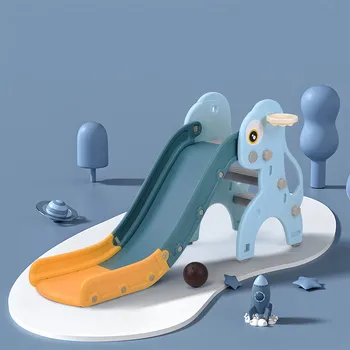 

3-in-1 Hide and Seek Climber Indoor Slide Plastic Play Slide Climber Kids Toddler Slide Outdoor Playset Play Slide for Kids